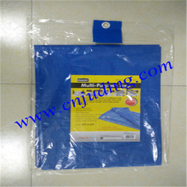 blue Tarpaulin sheet for waterproof