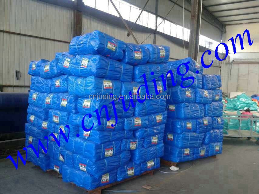 blue Tarpaulin sheet for waterproof