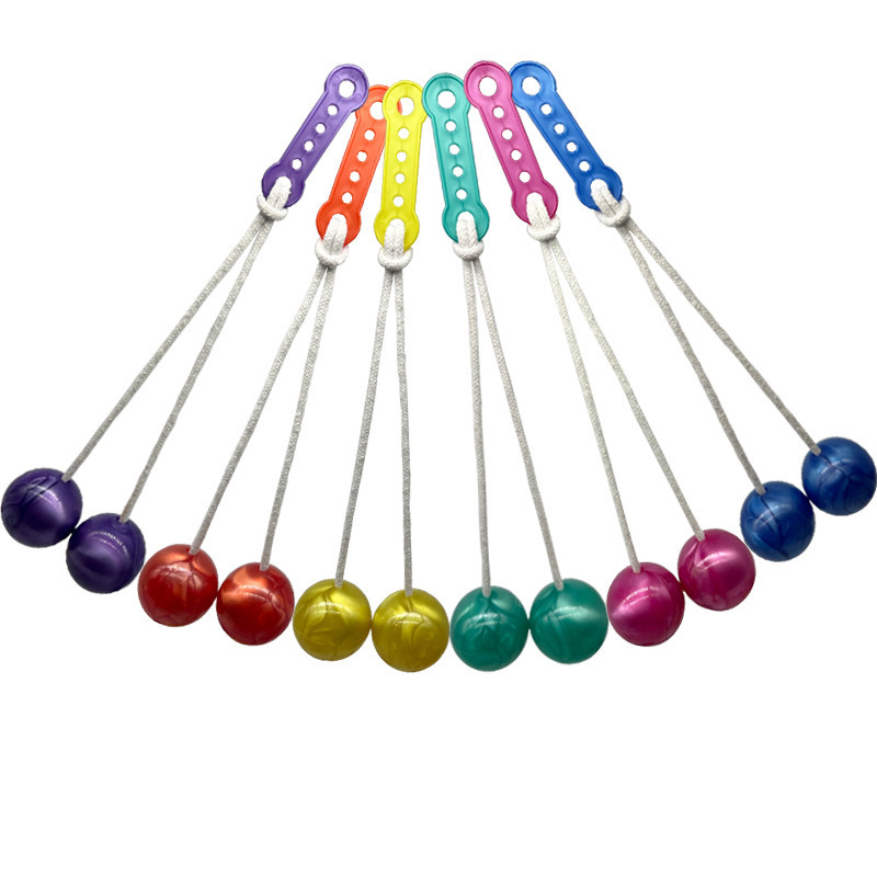 2023 New Led Lighting Playground Ball Pro-clackers Ball Plastic Sound Noise Maker Clacker Toy Lato Lato Balls