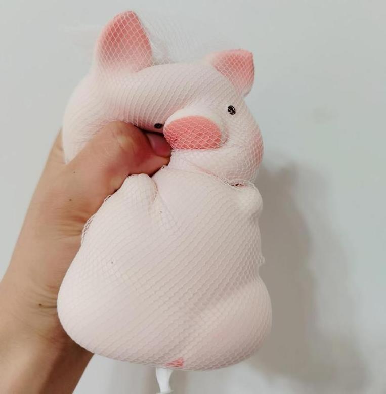 Cute squishy toy pig squeeze stretch soft squishy animals slow rising stress relief squishy toy pig