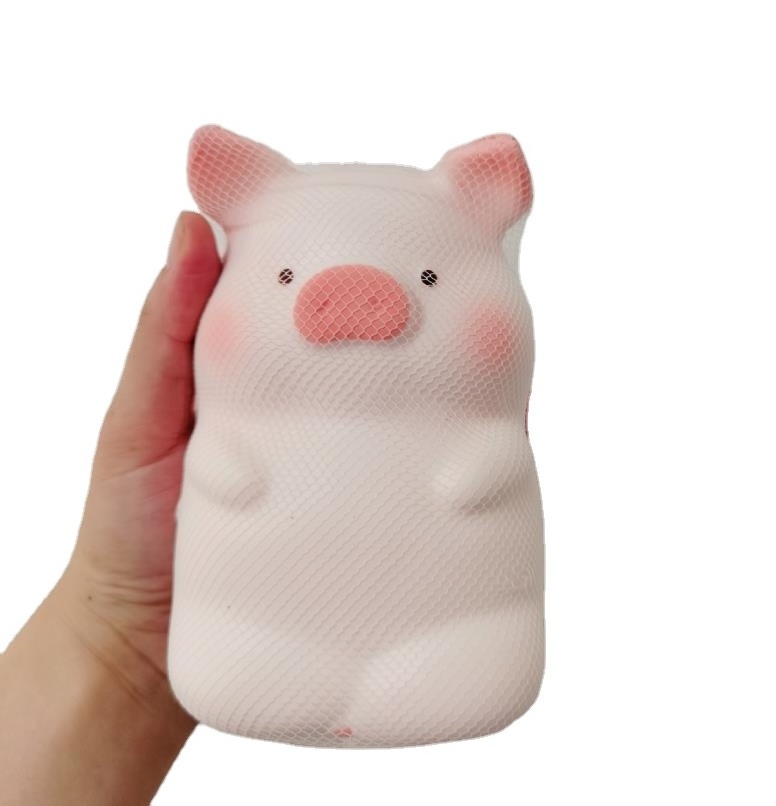 Cute squishy toy pig squeeze stretch soft squishy animals slow rising stress relief squishy toy pig