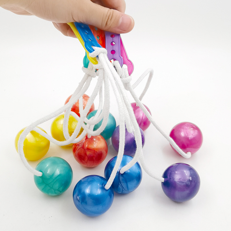 2023 New Led Lighting Playground Ball Pro-clackers Ball Plastic Sound Noise Maker Clacker Toy Lato Lato Balls