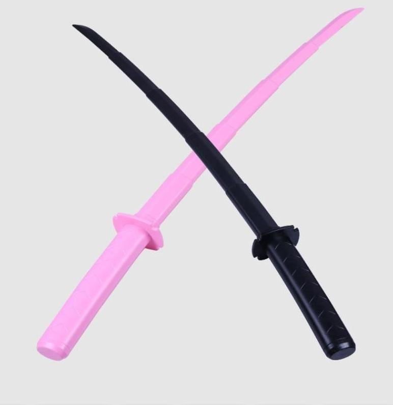 2023 Simulation damurai gravity toys knife plastic 3d sword printed gravity cosplay prop katana toys long samurai sword toys