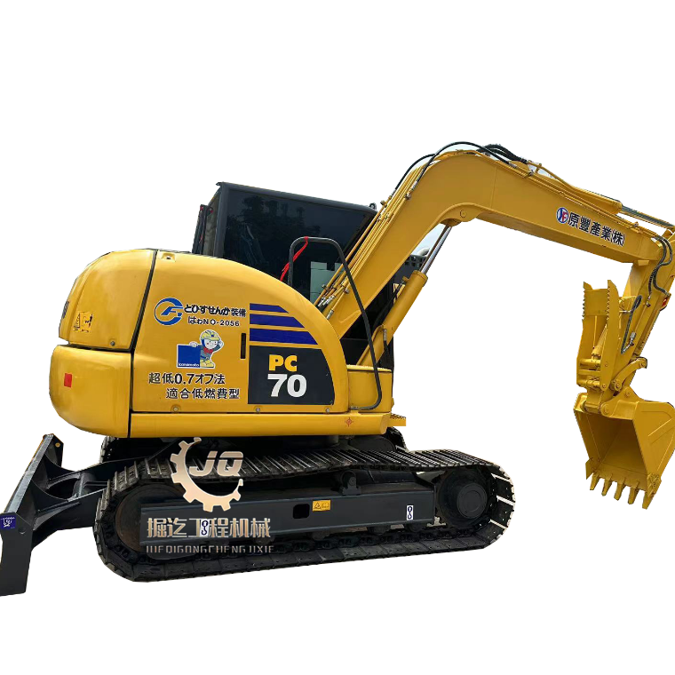 Japan Made Used Komatsu Pc70 pc60 pc55 crawler Excavator Used Mini Excavator Pc70 pc130 pc200 pc220 Sold with accessories