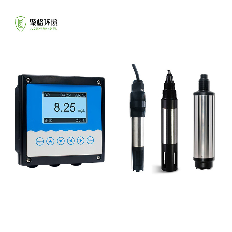 Dissolved Oxygen Controller Meter Optical Do Analysis Controller Analyzer Meter do pond sensor probe For fish