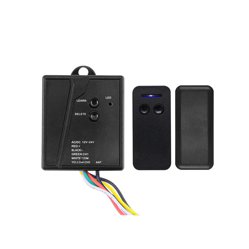 Factory Direct Supply 12v 24v Control Switch 433 Single Wireless Remote Transmitter And Receiver