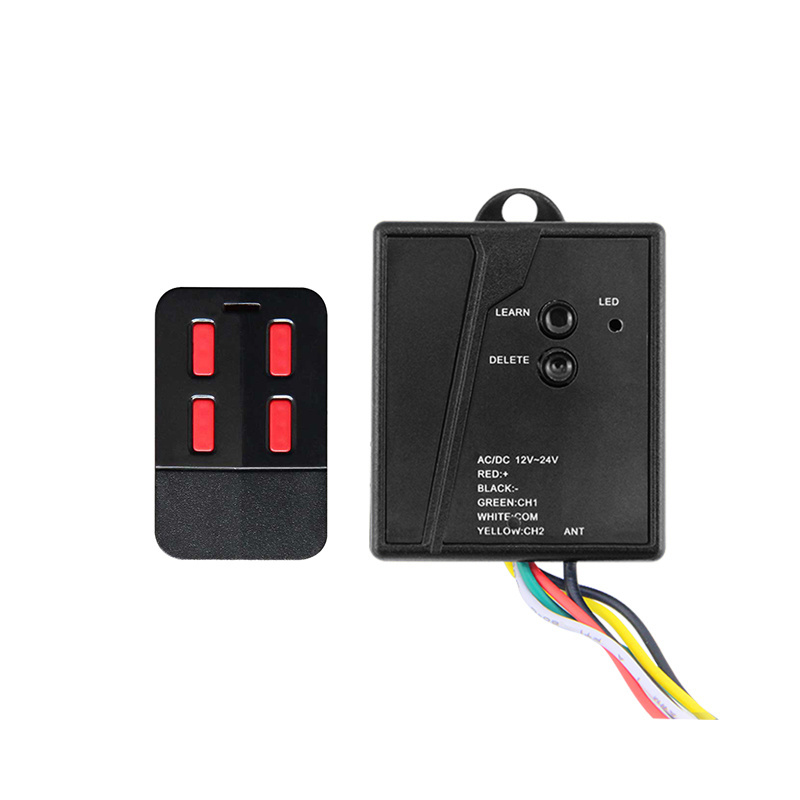 Factory Direct Supply 12v 24v Control Switch 433 Single Wireless Remote Transmitter And Receiver