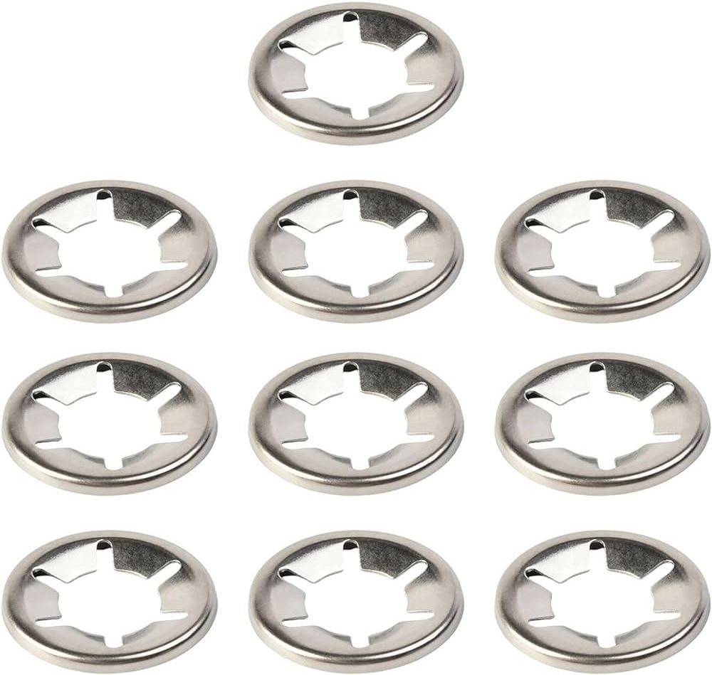 OEM High Quality Stainless Steel Dome Star Shaped Lock dome washer