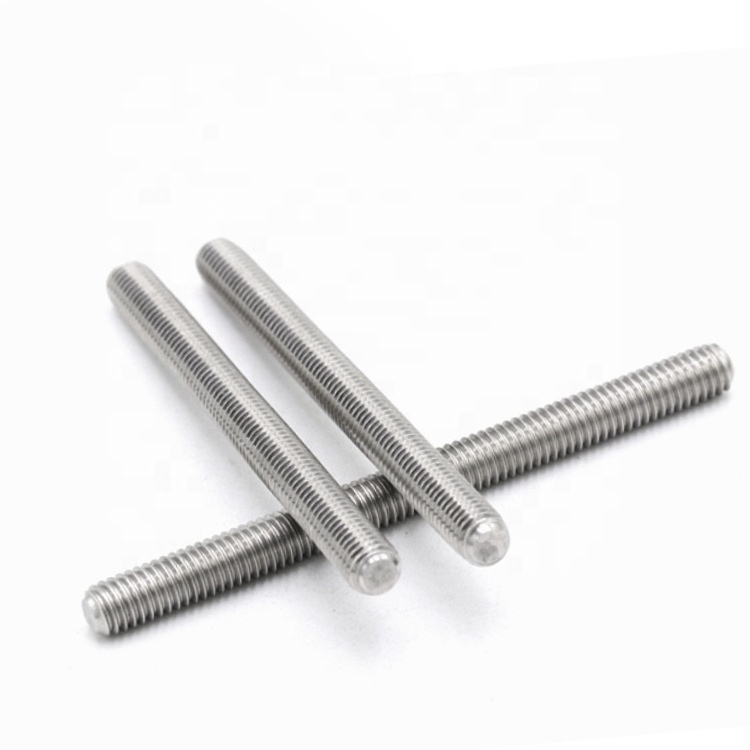 Professional Customized DIN 975 201 304 316 Stainless Steel Threaded Rod Thread Rod Full Thread for Construction Building