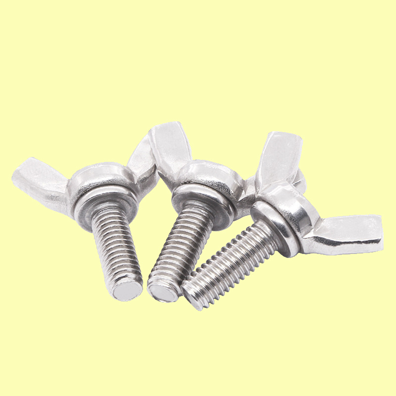 Hot Sale Wing Bolts A2 304 Stainless Steel Wingbolt Nuts Butterfly Screws DIN316 Butterfly bolts