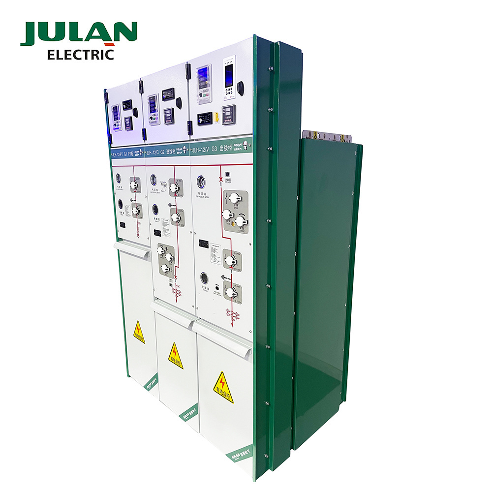 12 Kv Sf6 V-Gis High Voltage Ring Main Unit Switchgear/Gas Insulated  Cabinet/RMU  Power Distribution Switchgear