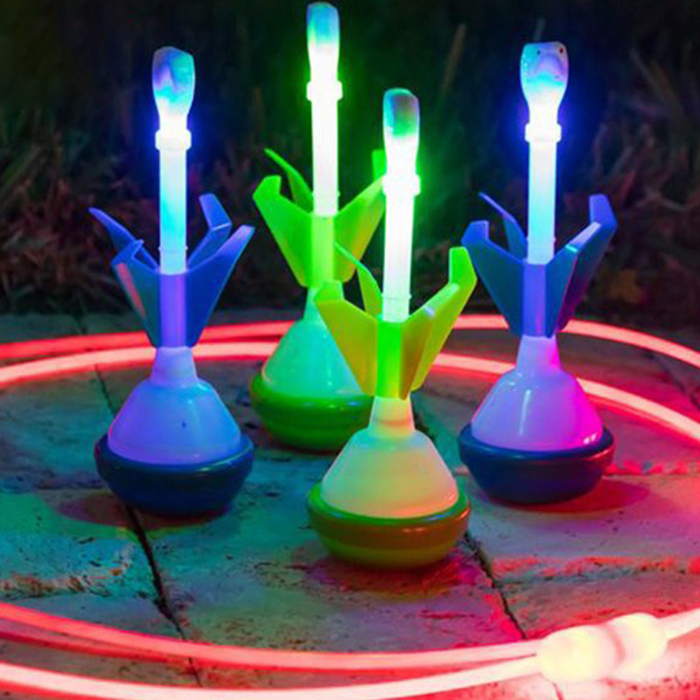 Lawn Darts Game Glow in The Dark Outdoor Backyard Toy for Kids Adults Fun for The Entire Family Work On Your Aim Accuracy