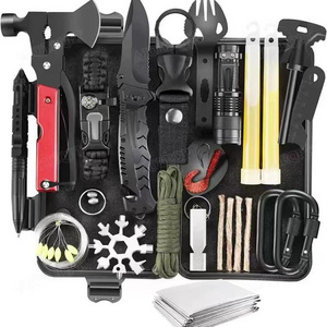 JK-H-012 Outdoor Multi-Tool Camping Accessories Survival Gear Kit For Stocking Stuffers Gifts