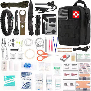 JK-B-008 Mens Gift 500pcs Camping Outdoor Survival Tactical Gear First Aid kit Earthquake Emergency Survival Kit