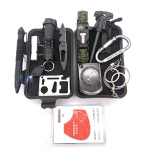 JK-H-012 Outdoor Professional Accessories Camping Kit Sos Tool Emergency Survival Gear