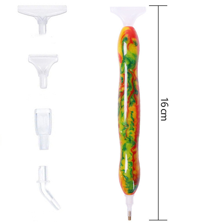 Handmade Resin Diamond Art Tools and Accessories Pen Ergonomic Drill Pen for Diamond Painting