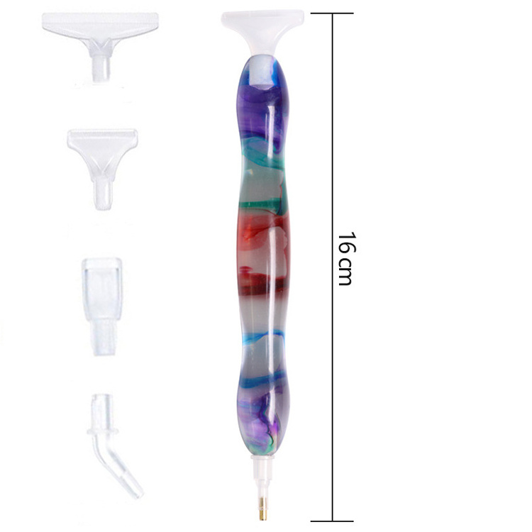 Handmade Resin Diamond Art Tools and Accessories Pen Ergonomic Drill Pen for Diamond Painting