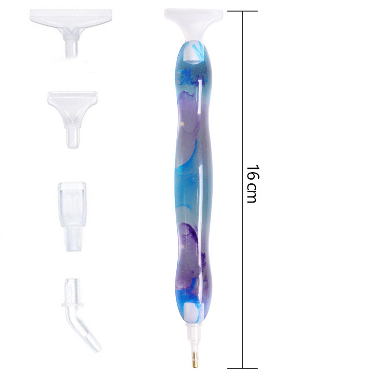 Handmade Resin Diamond Art Tools and Accessories Pen Ergonomic Drill Pen for Diamond Painting