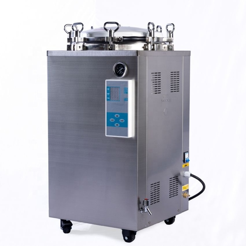 35l To 150l Vertical Autoclave For Mushroom Grain And Subtrate Sterilization