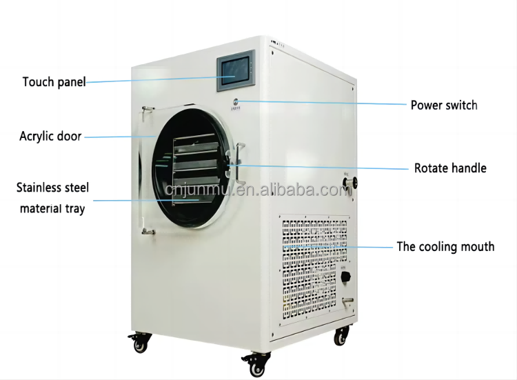 Commercial freeze dryer for sale freeze dryer machine for food vacuum freeze dryer lyophilizer machine