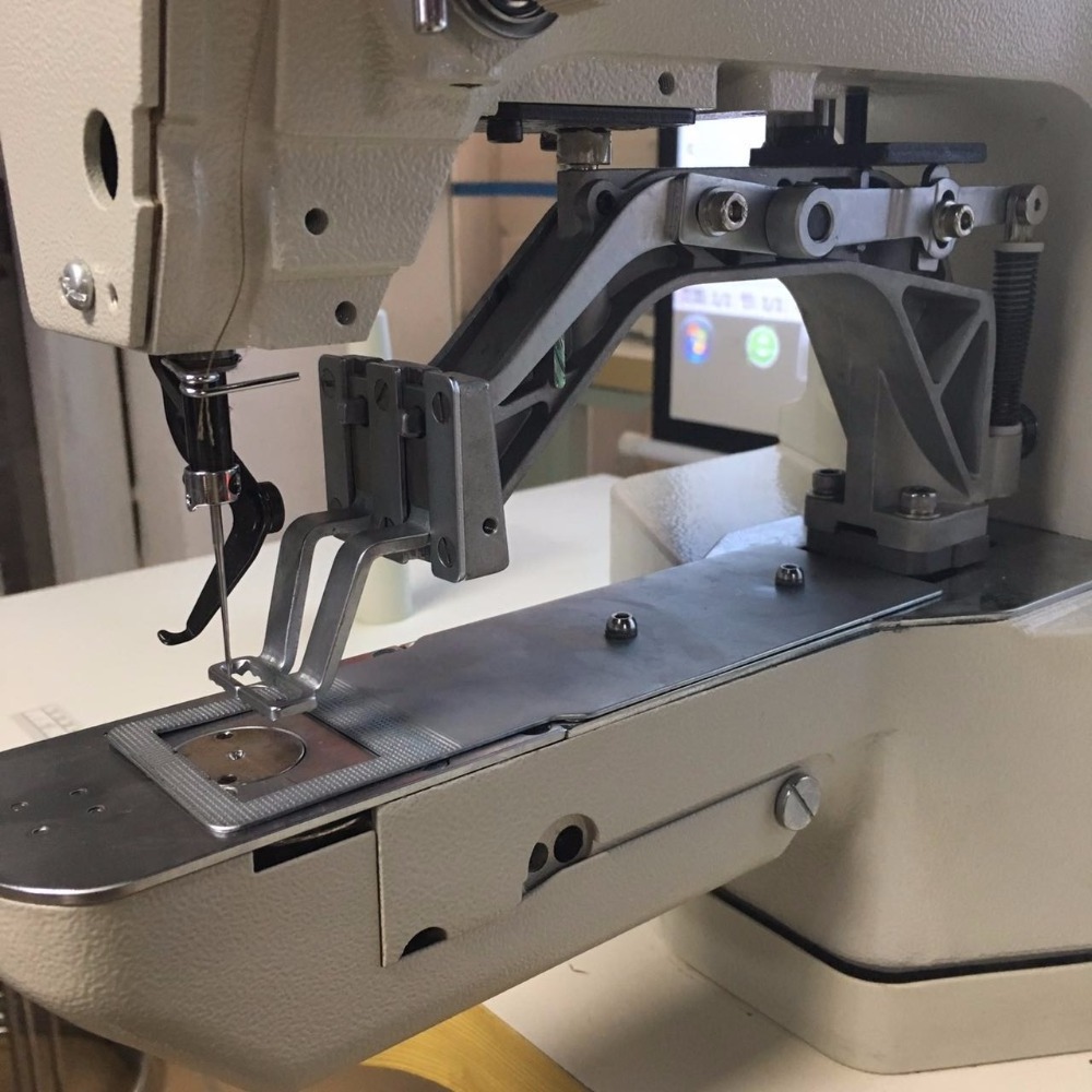 New GTROBEL 430D high speed computerized lockstitch bar tacking industrial sewing machine