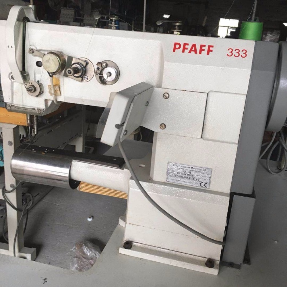 Used PFAFF 333 the arm lockstitch sewing machine for suit