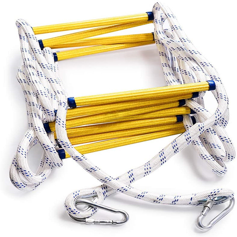 high quality outdoor hanging rope ladder for swing set