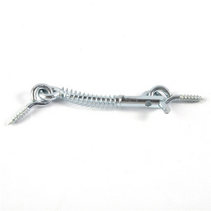 Zinc Plated Spring Safety Window Gate Hook With Eye Latchs