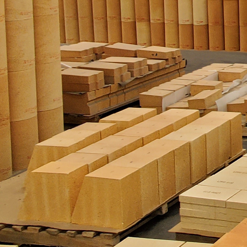 Manufacturer supplied customized High Alumina Refractory Bricks Dense Straight, Curve, Round Fire Brick