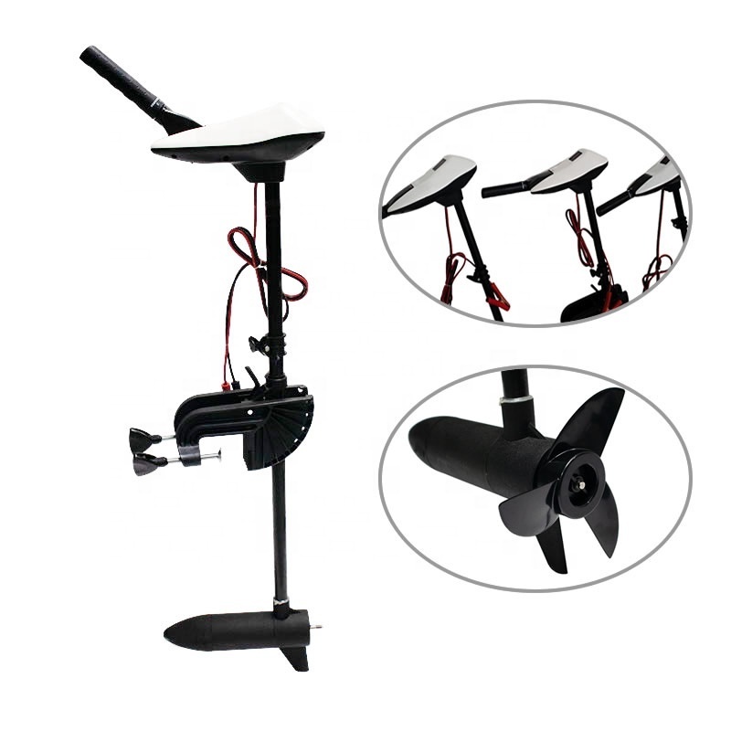 Best selling small Electric Trolling Motor Outboard With Mounting Bar Kayak Accessories