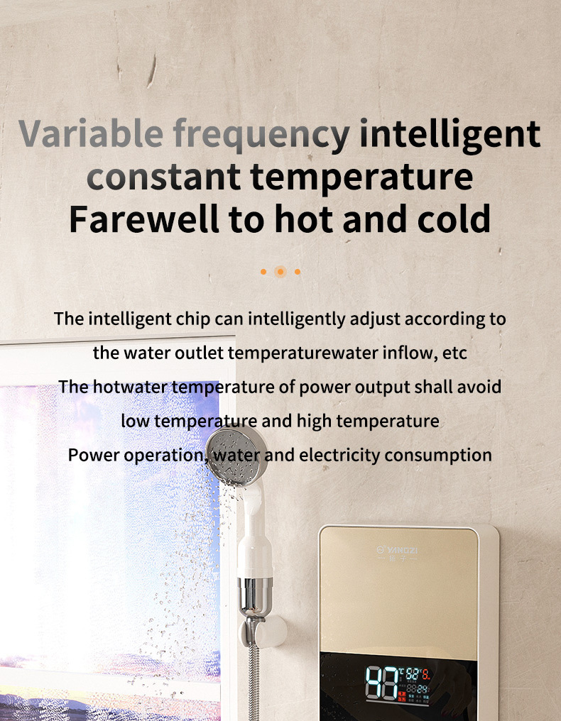 modern novel design portable water heater reasonable price bathroom electric water heater 220v electric hot water heater