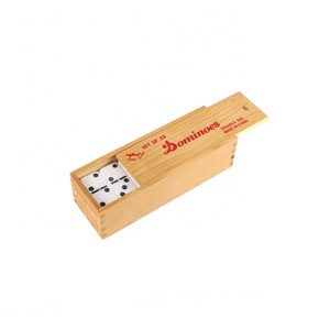 Factory Wholesale domino for plastic domino game set in wooden case