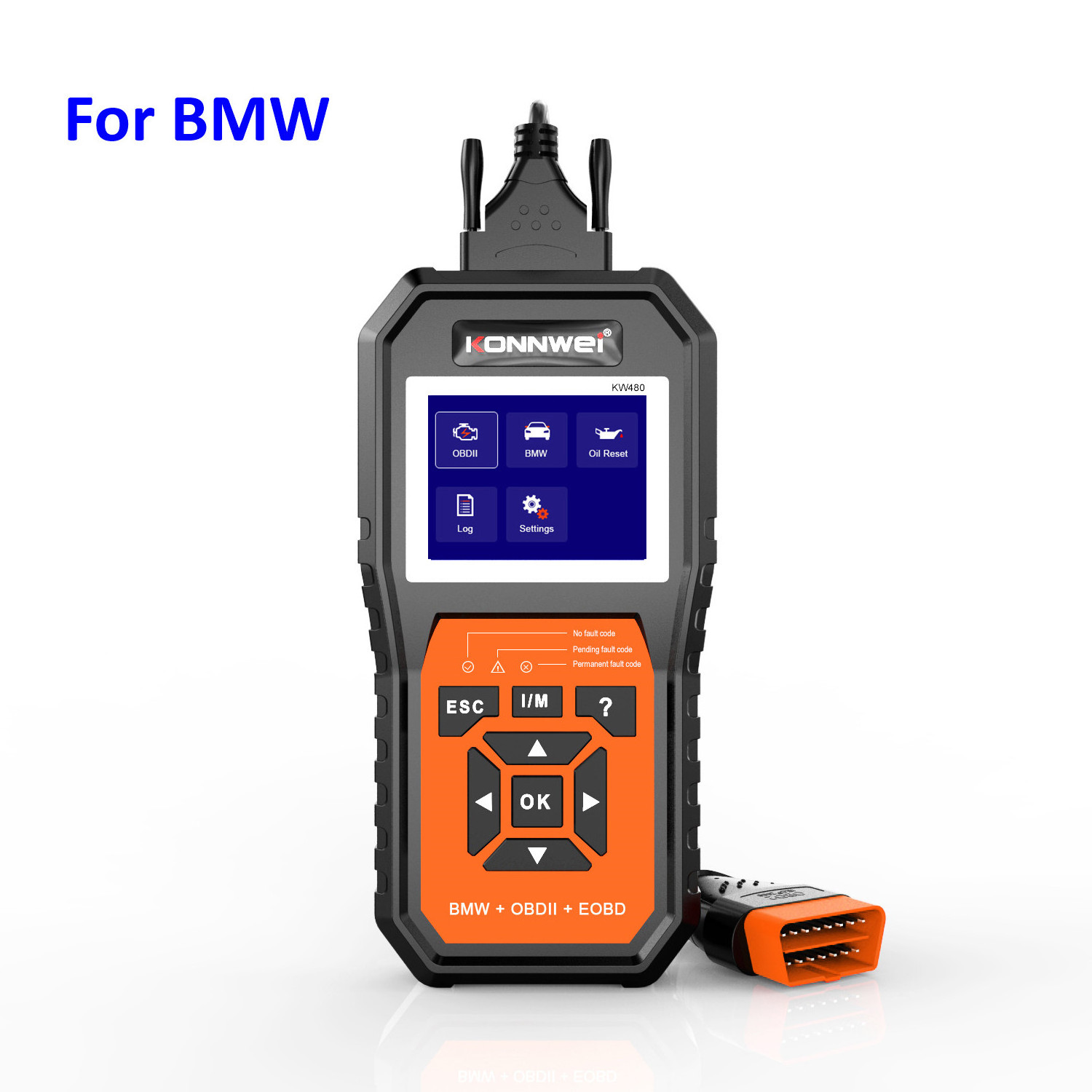 Multi-Systems Diagnostic Scan Tool for BMW Vehicles With Oil reset and universal OBD2 engine system scanner