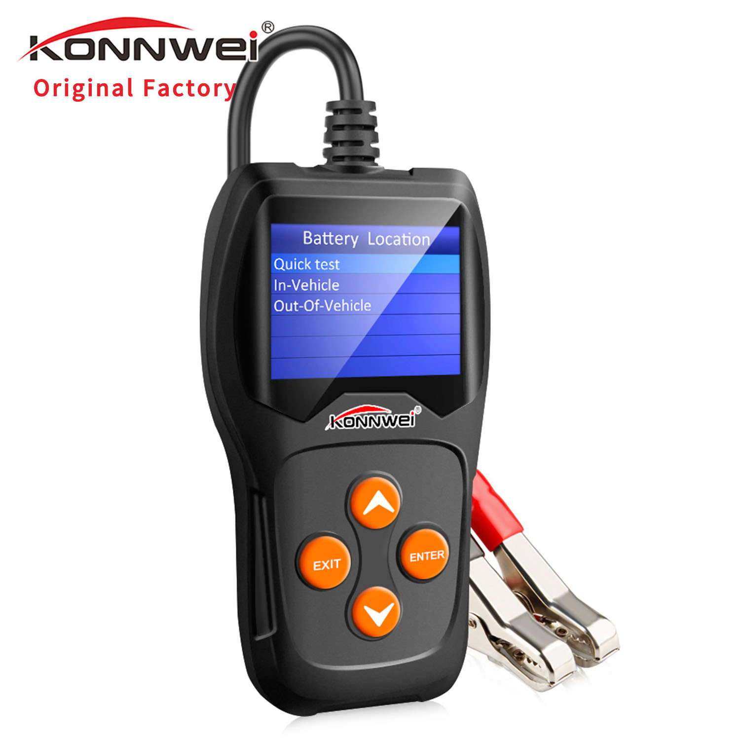 12V Automotive Battery Load Tester / Faults Detector Diagnostic Monitor Smart OBD 2 scanner Car Battery Tester  KONNWEI KW600