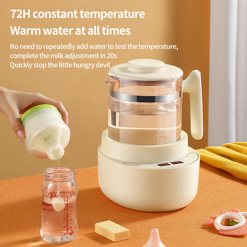 Constant Temperature Water Kettle 1.3L  Glass Electric Kettle Baby Smart Hot Milk Thermostat Kettle Electric