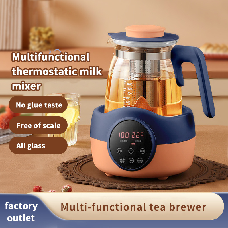 Baby Smart Milk Thermostat 1.3l Kettle Constant Temperature health pot Warmer Glass Electric Kettle