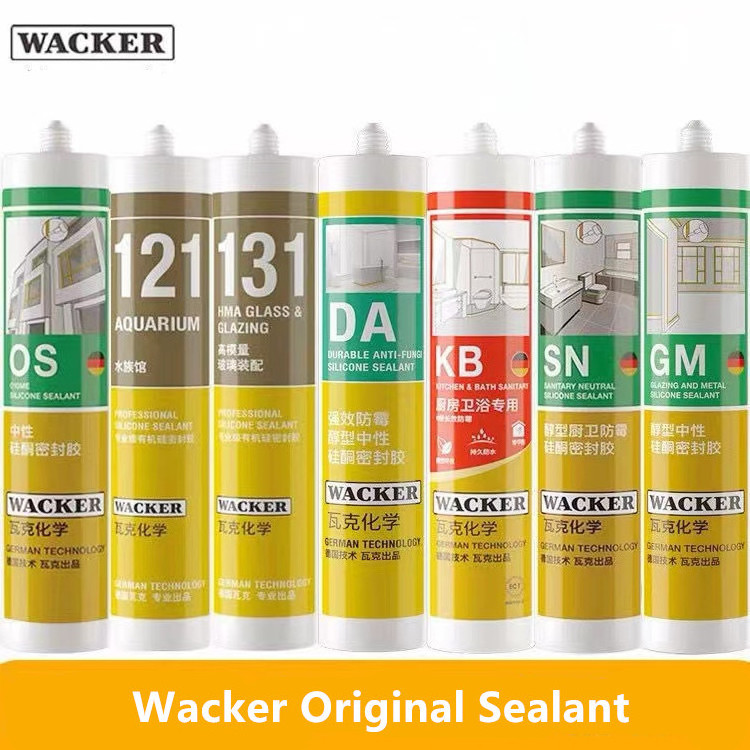 WACKER DA/MN/CS/GM 121 131 130/OS/SN/GP/HA 107 sealant glass cement Electronic silicone GLUE