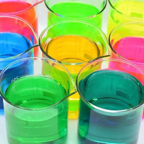 Water Dissolved Dyes Water Base Dyes Fluorescent Green Red Yellow Blue Coolant Pigment For Antifreezing Solution