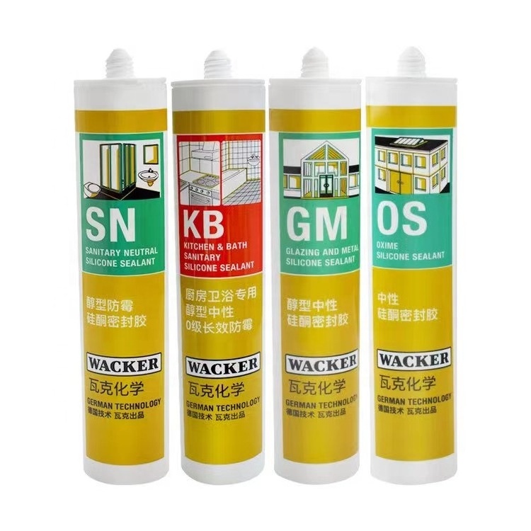 Wacker GM OS 121 131KB HA DA GP SN Door and Window Glue Kitchen and Bathroom Anti Mold Sealing Beauty Edge Glue