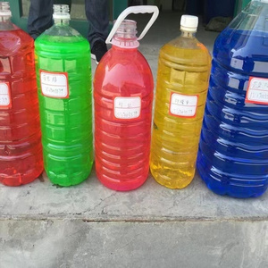 Water Dissolved Dyes Water Base Dyes Fluorescent Green Red Yellow Blue Coolant Pigment For Antifreezing Solution