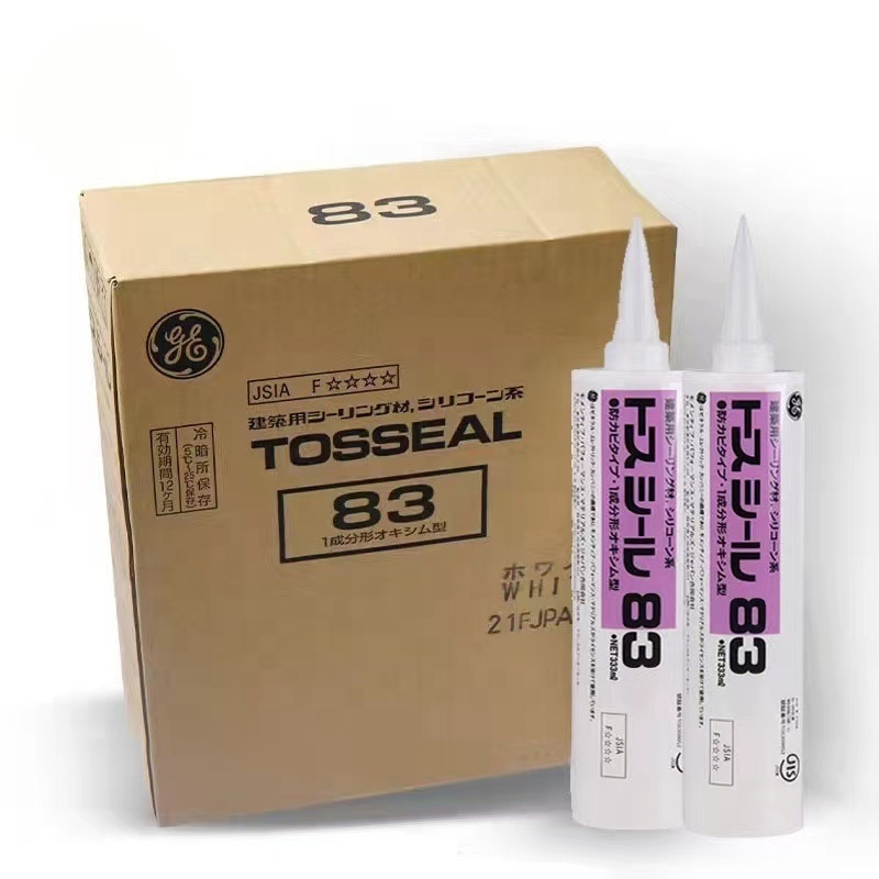 GE Toshiba 83 Japanese Glass Adhesive Kitchen and Bathroom Anti Mold Waterproof 381 Neutral Weathering Sealant