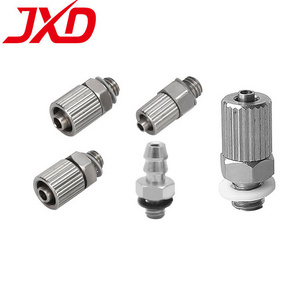 JXD MS-5H-6 MS-5H-4 SMC brass stainless steel metal air hose pipe quick tightening joint pneumatic connector parts fitting