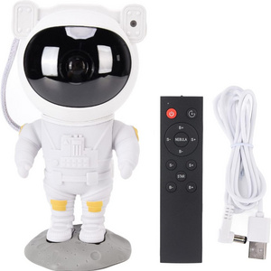 Space Buddy Projector Star Projector Light Astronaut Night Light Projector Remote Control Timer LED Lights