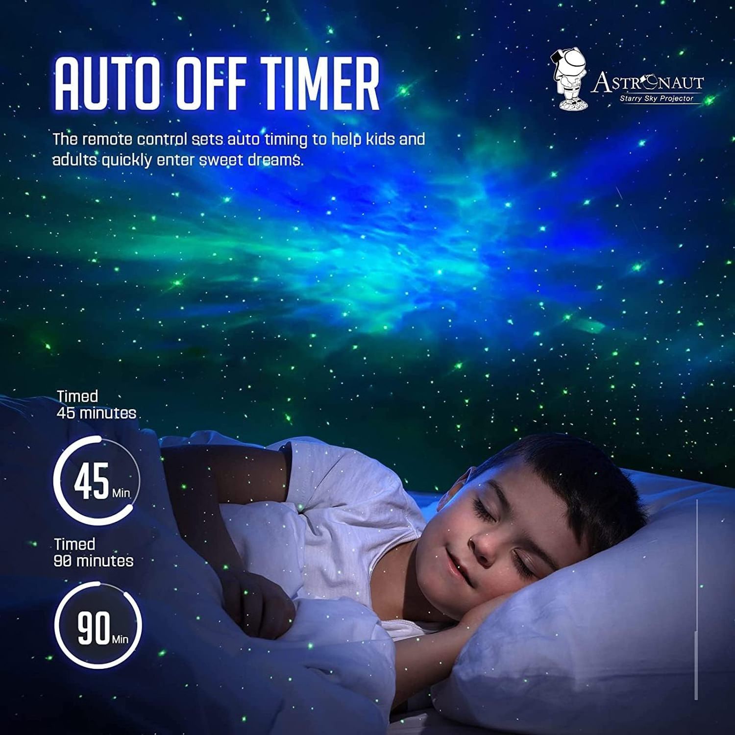 Astronaut Projector Smart Aurora Projector Usb Laser Star 360 Degree Remote Control Sterren Projector