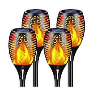 Decoration Outdoor Outdoor Landscape Led Solar Flickering Quality Assurance Flame Torch Lights Solar Garden Lamp