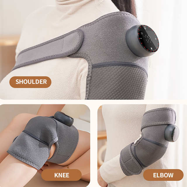 Wireless Product Smart Vibration Electric Elbow Brace Infrared Heated Knee Massager