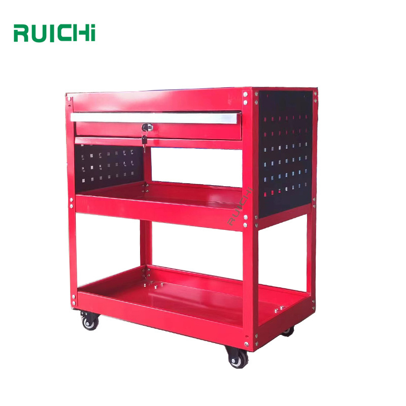 Heavy duty Ruichi China Tool Cart with Wheels and Utility tool cabinet Drawers