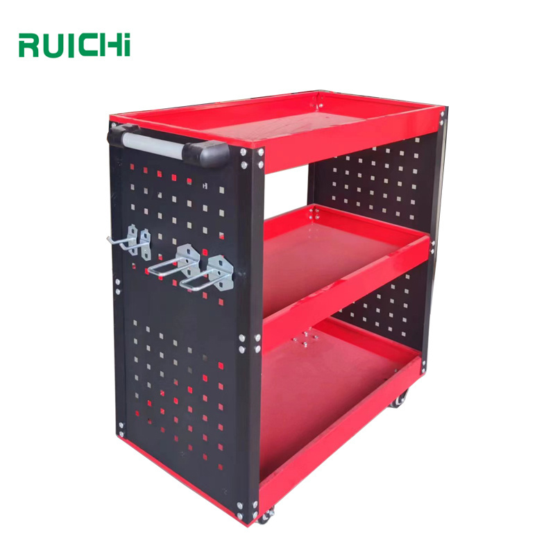 Heavy duty Ruichi China Tool Cart with Wheels and Utility tool cabinet Drawers