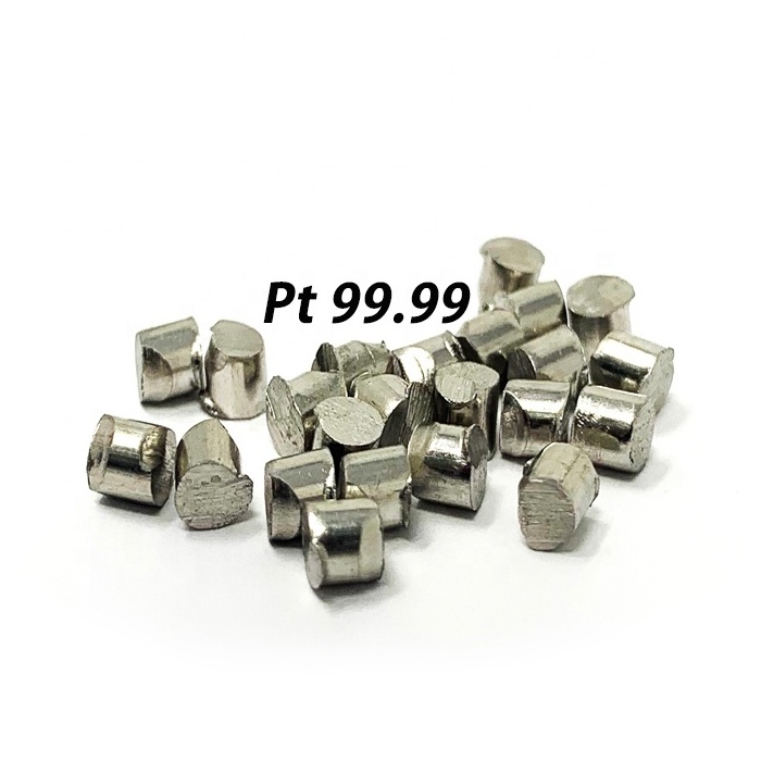 3*3mm 6*6mm Platinum Pellets 10g Pt Pellet&granules for scientific research lab