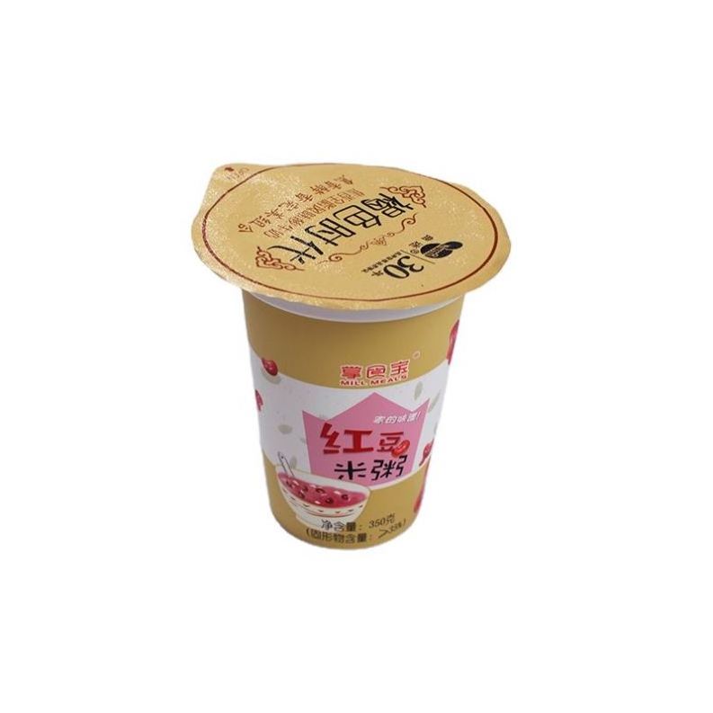 350Ml Plastic Packaging Container Frozen PP Yogurt Tub Pot Yogurt Cup With Lid Spoon